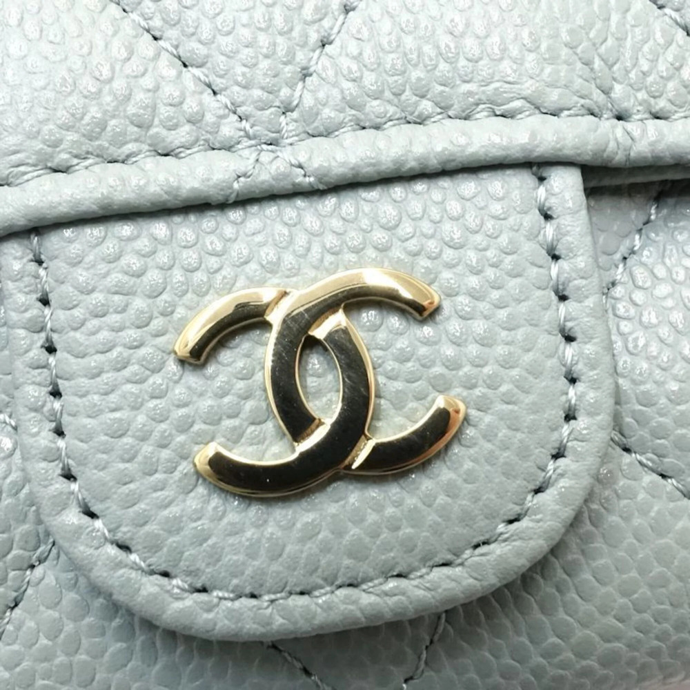 CHANEL Green Caviar Leather Wallet - Picture 11 of 11